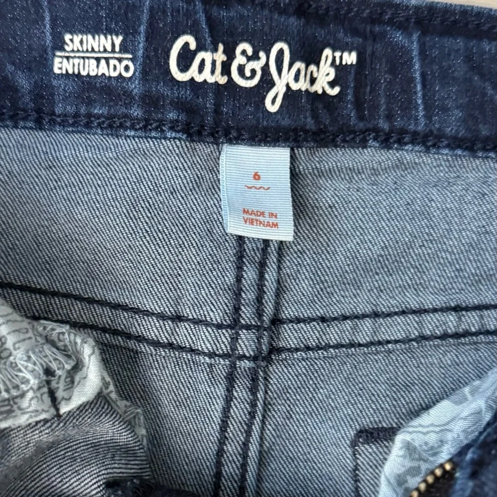 Cat & Jack Kids’ Dark Blue Skinny Denim Jeans